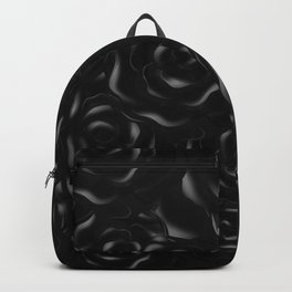 black roses Backpack | Beautiful, Bloom, Velvetblack, Nature, Leaf, Graphicdesign, Beauty, Digital, Floral, Isolated 