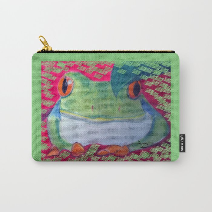 Tree Frog Carry-All Pouch