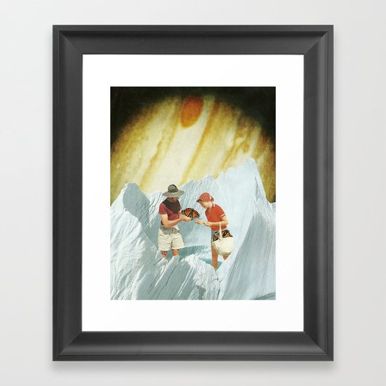 collecting Framed Art Print