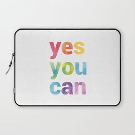 Yes You Can Laptop Sleeve