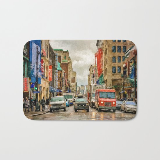 On Your Mark Bath Mat