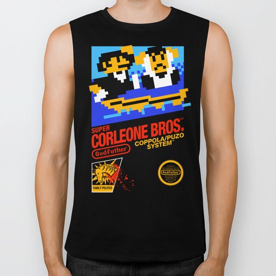 Super Corleone Bros Biker Tank