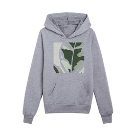 Abstract Rubber Plant Kids Pullover Hoodies