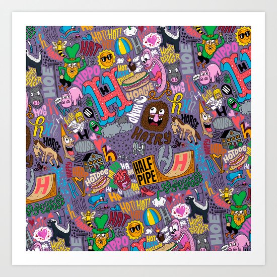 HHHHHH's Art Print