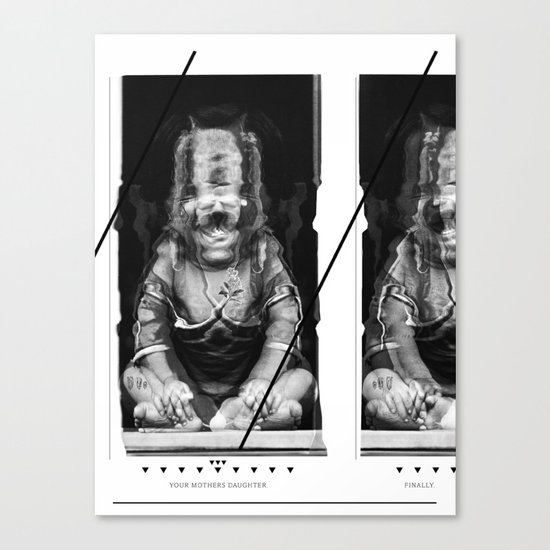 Tragics 01 - Mothers Daughter Canvas Print