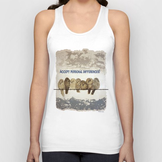 Differences Unisex Tank Top