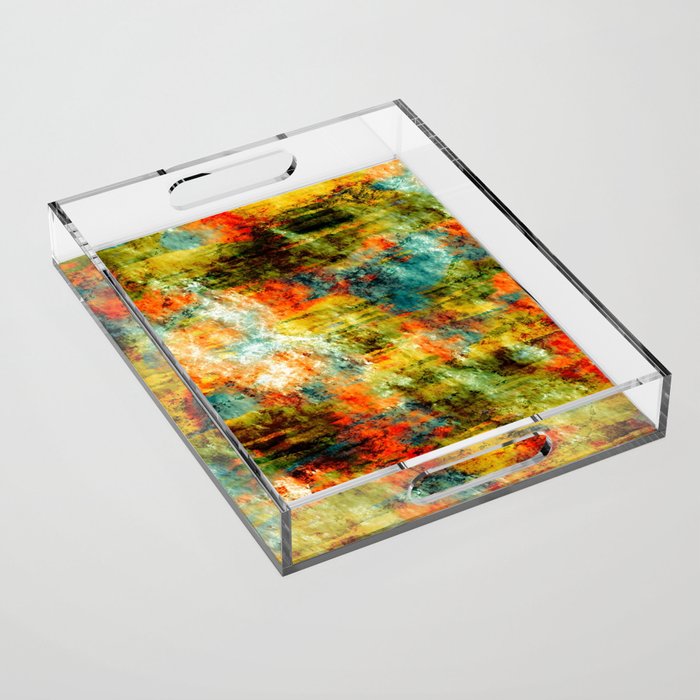 ABSTRACT COLOR. Acrylic Tray