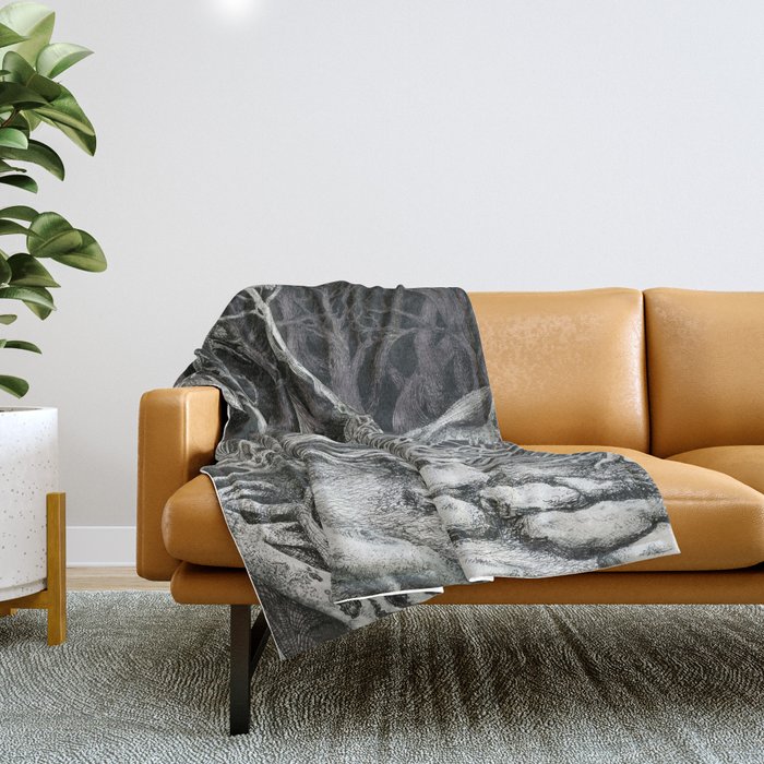 Beyond the Bridge Throw Blanket