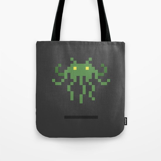 Cthulhu Invader Tote Bag