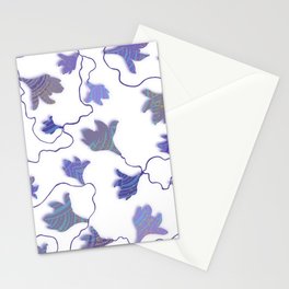 iris pattern Stationery Card