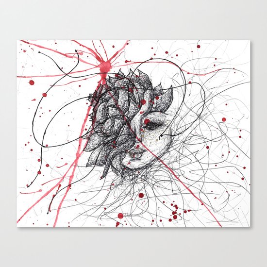 I'm Content Canvas Print