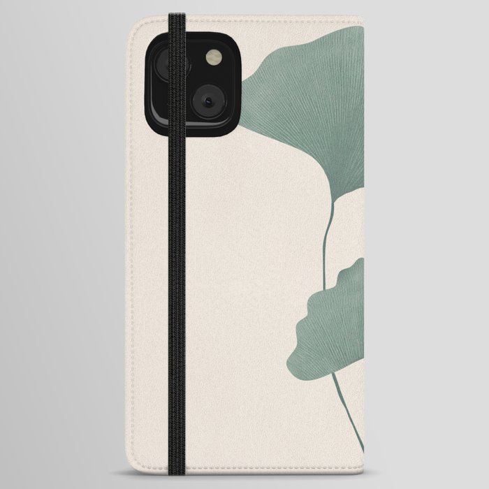 Ginkgo Leaves iPhone Wallet Case