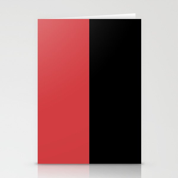 Bold Red Cream Black White Geometric Minal Design Pairs Coloro Luscious Red 010-46-36 Trends 2023 Stationery Cards