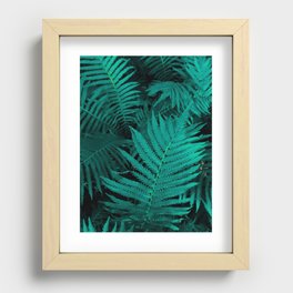 Palm Leaf Recessed Framed Print