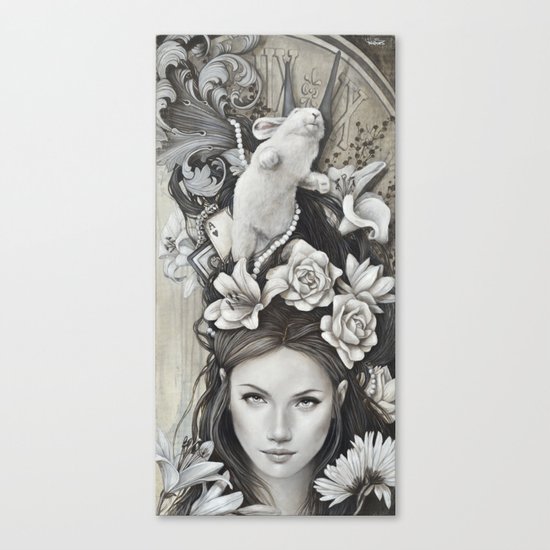 Le rêve d'Alice Canvas Print