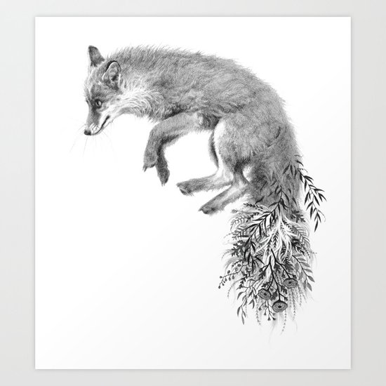 Fox Art Print