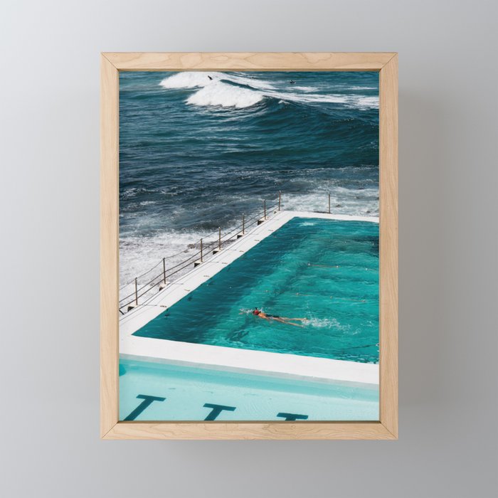 Bondi Icebergs Club I art print Framed Mini Art Print