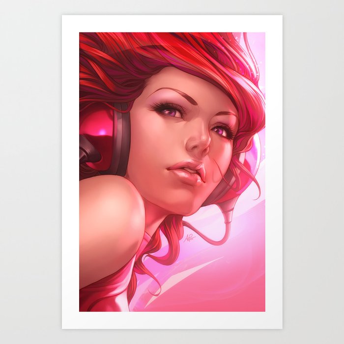 Discover the motif PEPPER FREEDOM by Stanley Artgerm Lau as a print at TOPPOSTER