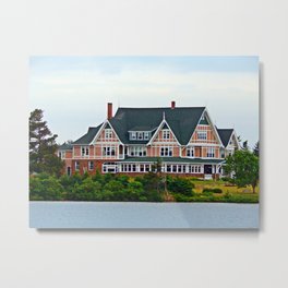 Dalvay by the Sea Metal Print | Nature, Color, Vintage, Landmark, Dalvay, Landscape, Stately, Structure, Lake, Architecture 