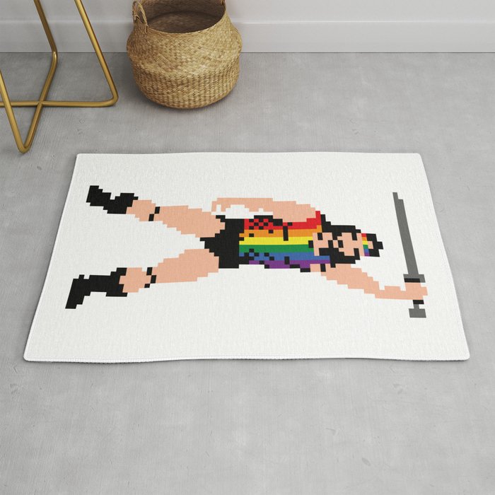 The Open Minded Barbarian Rug