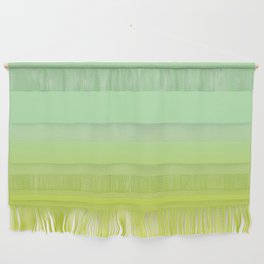 SPRING GREEN OMBRE PATTERN Wall Hanging