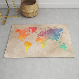 World Map Maps #map #maps #world Rug