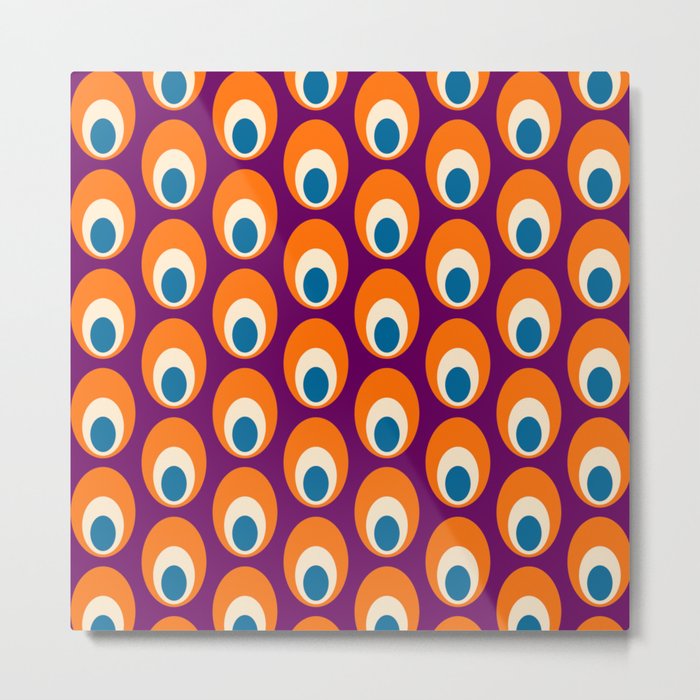 アート・デザイン・音楽 ALTA MODA  1960s Retro 60s 70s Mid Mod Geometric Pattern Art Print by Tony