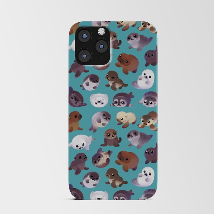 Seal pup iPhone Card Case