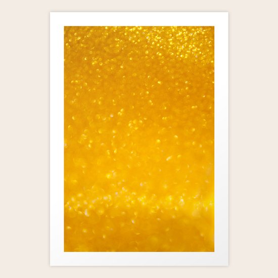 Golden lights Art Print