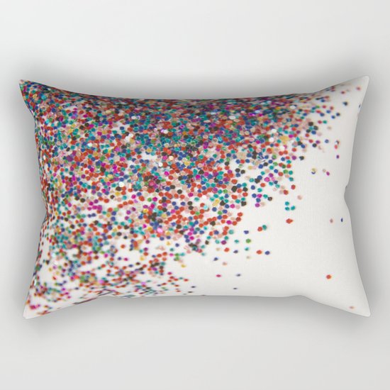 Fun II (NOT REAL GLITTER) Rectangular Pillow