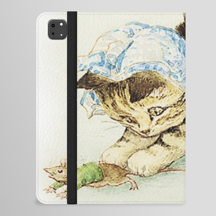 “Miss Moppet Chases a Mouse” by Beatrix Potter iPad Folio Case