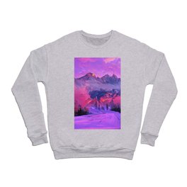 Panorama in Alaska Crewneck Sweatshirt