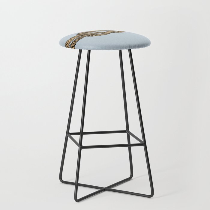 Boat seat top bar stools