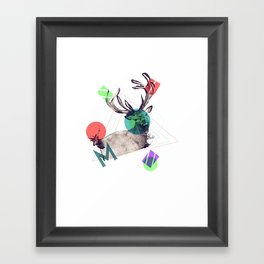 Deer Mixed Framed Art Print
