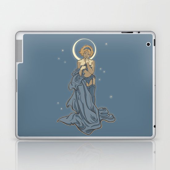 Mucha Pin Up Girl Laptop & iPad Skin