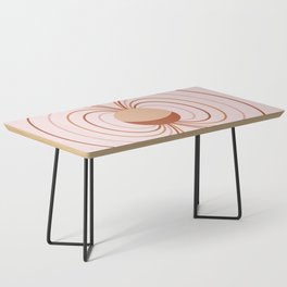 Minimalist Earth Magnetic Field Coffee Table