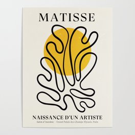 Sun Leaf: Matisse Edition | Mid Century Series Poster