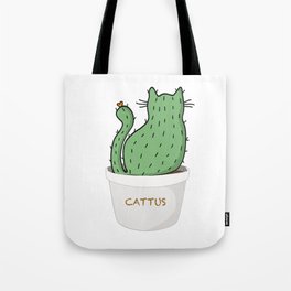 CATTUS Tote Bag