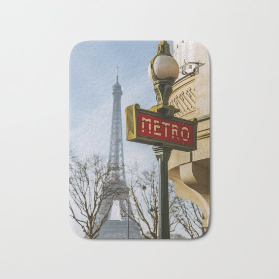 Paris Metro Bath Mat