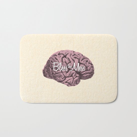 Bless this Mess. Bath Mat