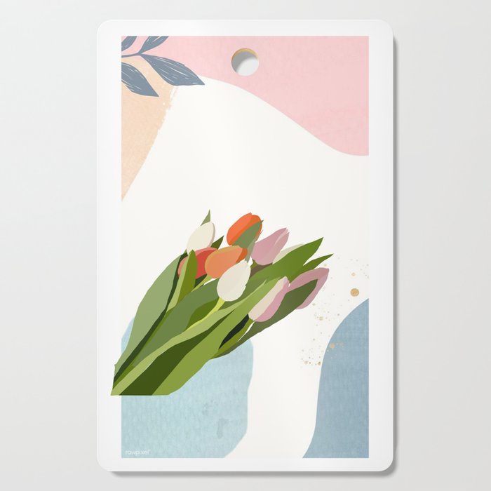 Tulip in the Summer Cutting Board