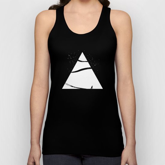 time to snow! Unisex Tank Top