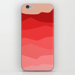 Abstract Landscape sunrise iPhone Skin