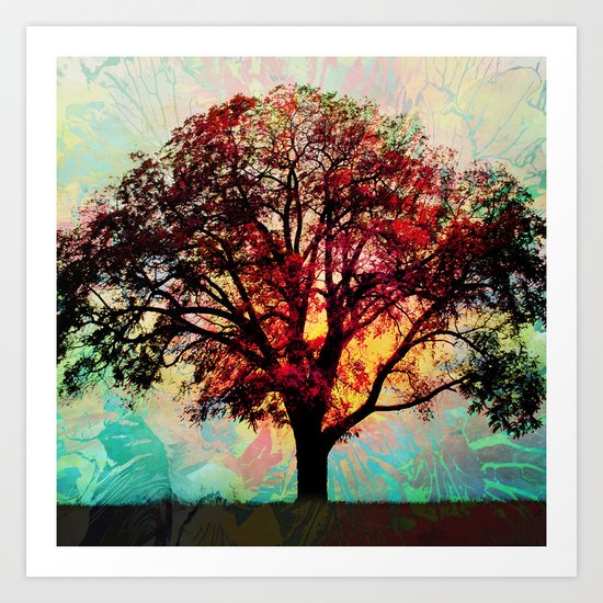Fall Tree 2 Art Print