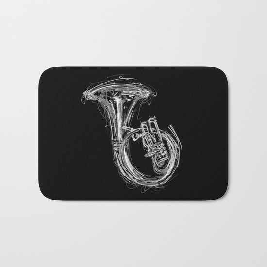 Sousaphone I Bath Mat