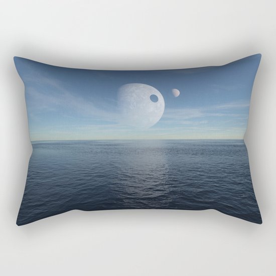 Alien morning Rectangular Pillow