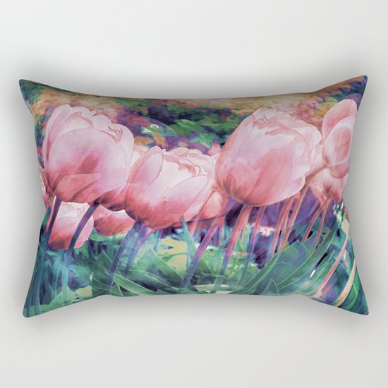 Tulips Rectangular Pillow