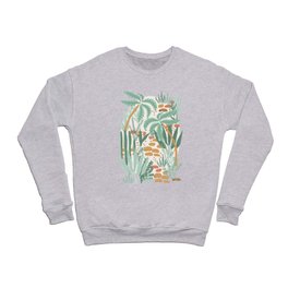 Victorian Greenhouse Pattern Crewneck Sweatshirt
