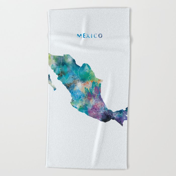 Mexico Beach Towel By Artsaren Society6 Mexico Beach Towel By Artsaren Society6