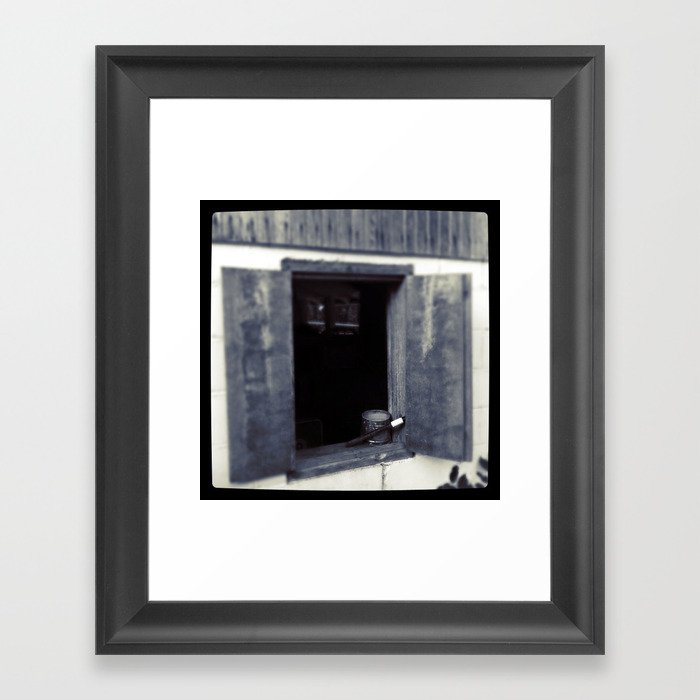 Room with a view Framed Art Print